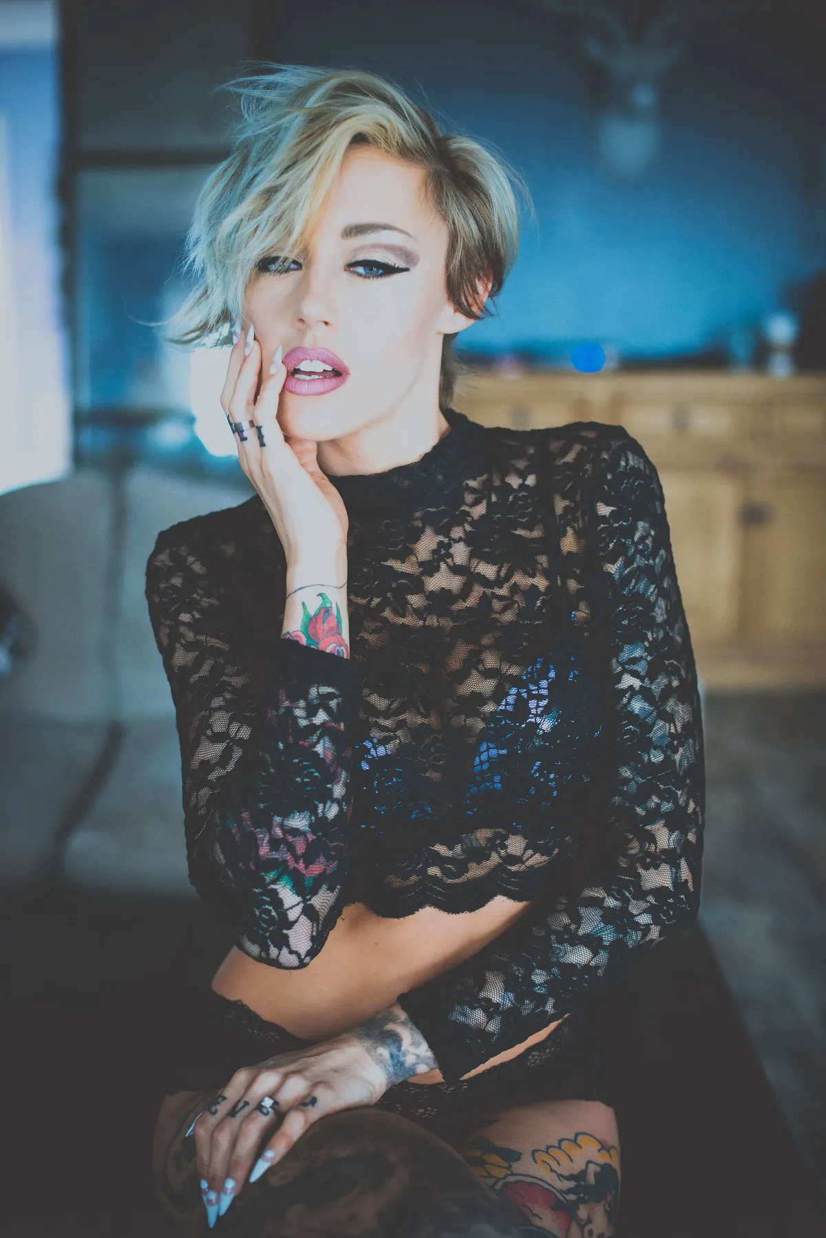 Tattoo model Shonda Mackey (Queenofblood) | Тату модель Shonda Mackey (Queenofblood)